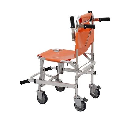 Qualität  CE Emergency Evacuation Equipment Folding Stair Stretcher Orange usine