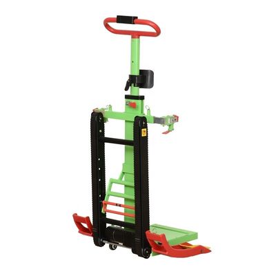 Anpassungsfähige Treppenklettern Rollstühle Elektrisch betrieben Grün Schwarz