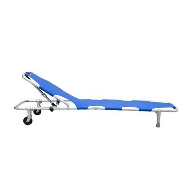Blaue Aluminiumlegierung Klappstreicher Manuelle Klappleinstretcher