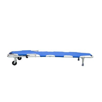 Blaue Aluminiumlegierung Klappstreicher Manuelle Klappleinstretcher