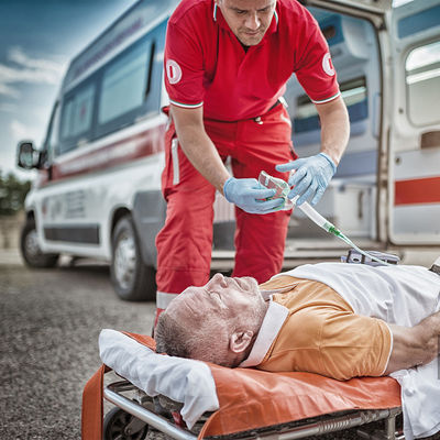 Mobiler Krankenwagen Klappbett Ems Gurney OEM Krankenwagenwagen