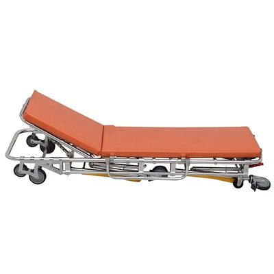 Aluminiumlegierung automatische Ladung Krankenwagen-Stracher CE-Zertifikat