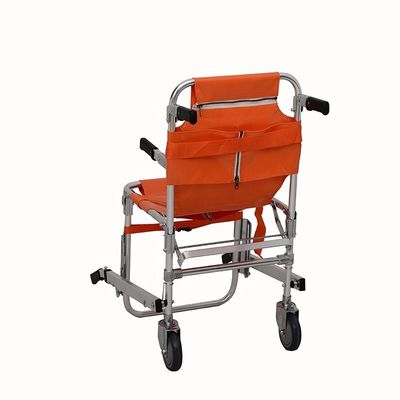 Leichter Aluminium-Notfall-Evakuierungsstuhl in Orange für den Sicherheitsstandard