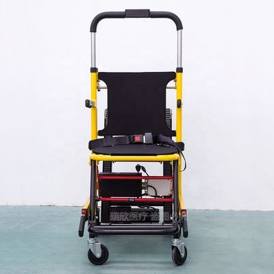 Krankenhaus Schwarz IV Batteriebetriebene Treppe Evakuierung Stuhl mit 350 lbs Gewichtskapazität