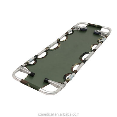 Portable Klappbare Militärsträger Tarnung Klappbare medizinische Sträger