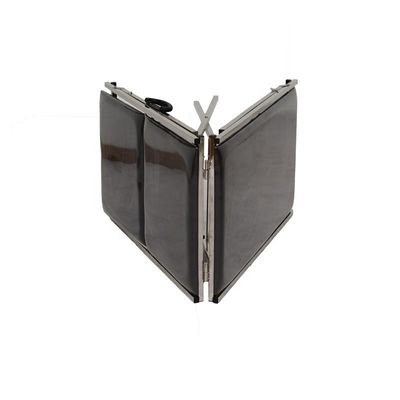 Commercial Foldable Patient Examination Couch Schwarz Krankenhaus Examination Bett