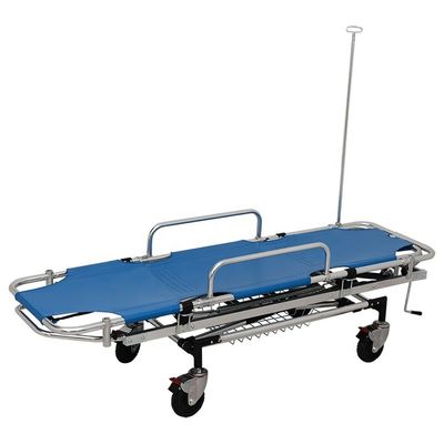 Aluminium-Medizinische Patienten-Stracher Trolley angepasstes Logo