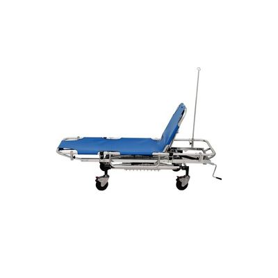 Aluminium-Medizinische Patienten-Stracher Trolley angepasstes Logo