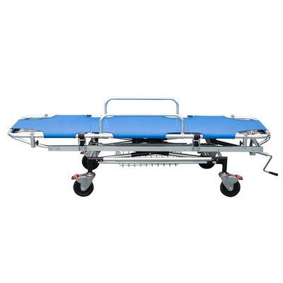 Blaue Aluminiumlegierung Notfall Krankenwagen-Straßbett für Erste Hilfe