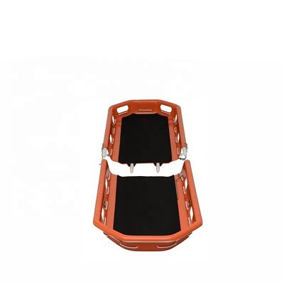 Orange Rettungskorb Stretcher Erste Hilfe Klappstangen Korb OEM