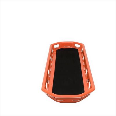 Orange Rettungskorb Stretcher Erste Hilfe Klappstangen Korb OEM