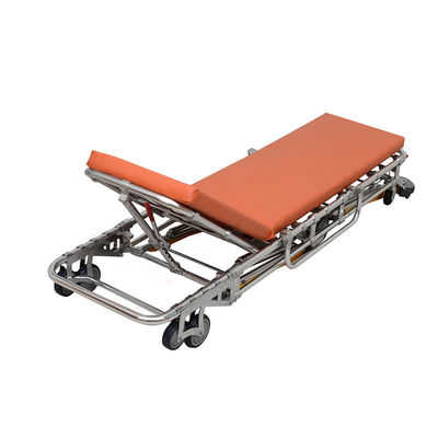 Custom Logo Aluminium Klappbett Orange Hydraulikbett