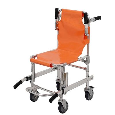 1 Jahr Haltbarkeit Orange Treppenstuhl für den reibungslosen Transport