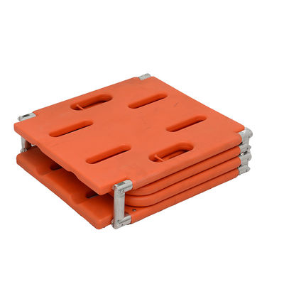 4 Geklappte Rückenbrett-Stretcher aus PE-Material mit CE-Zertifizierung