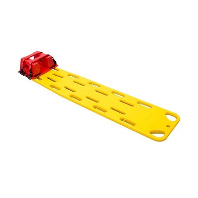 OEM wasserdichtes Erwachsenen-Scoop-Stretcher mit Kopf-Immobilizer für Erste Hilfe