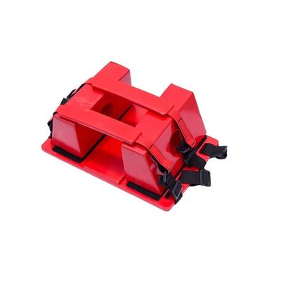 Roter Universaler Kopf-Immobilizer NBR Rückenbrett Kopf-Immobilizer